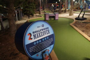 Shoot for the stars mini golf